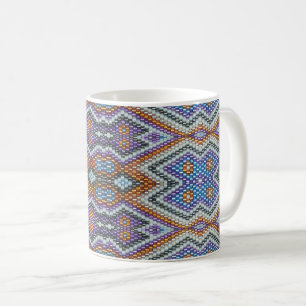 Mug Southwestern Bead Art