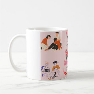 Mug Soutien à la guérison de la dépendance et à la sen