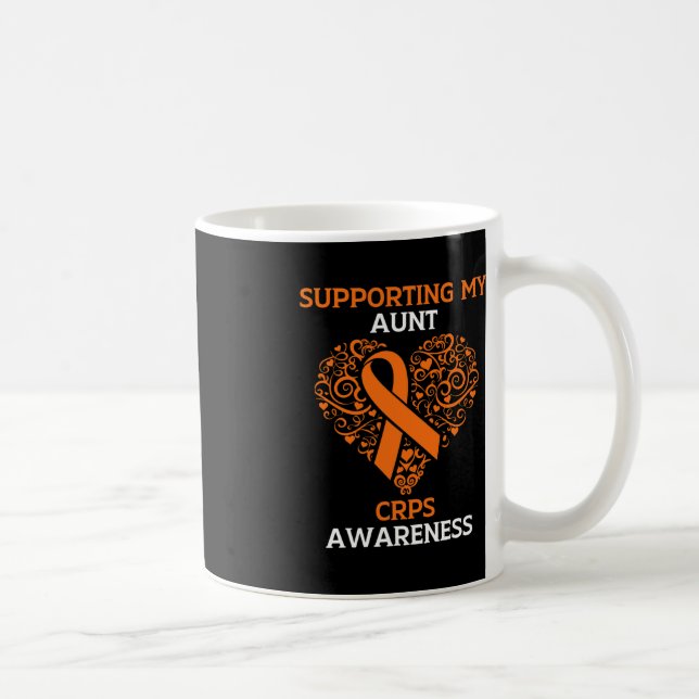 Mug Soutien à ma tante RSD CRPS Mois de sensibilisatio (Droite)
