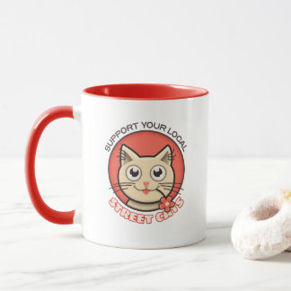 Mug Soutien à vos chats de rue locaux