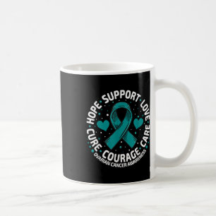 Mug Soutien au cancer de l'ovaire Famille Cancer de l'