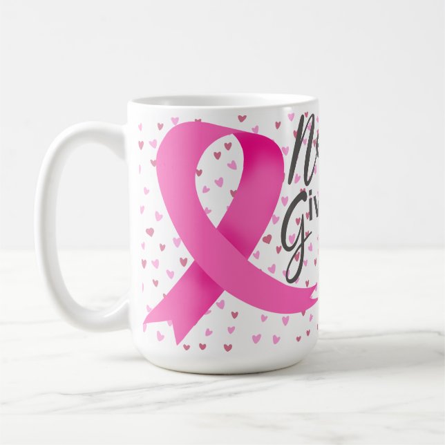MUG SOUTIEN AU CANCER DU SEIN ET SENSIBILISATION (Gauche)