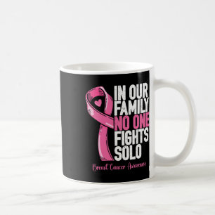 Mug Soutien au cancer du sein Famille Femmes Cancer du