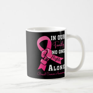 Mug Soutien au cancer du sein Famille Femmes Cancer du