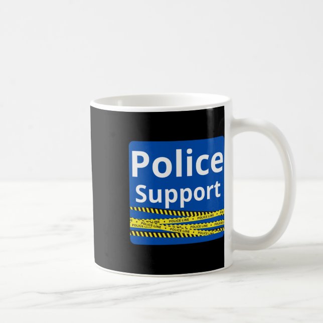 Mug Soutien de la police (Droite)