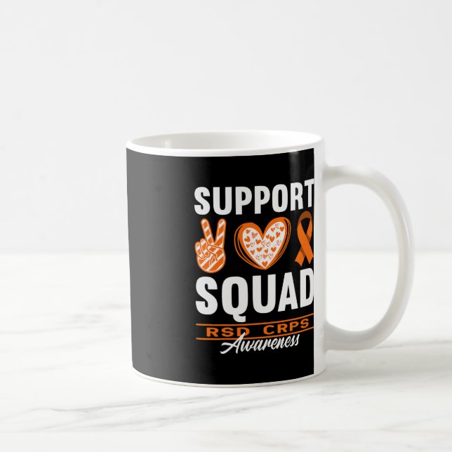 Mug Soutien de l'équipe I Dystrophie réflexe Syndrome  (Droite)