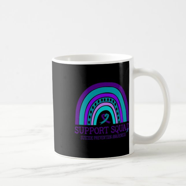 Mug Soutien de l'Escadron Prévention du suicide arc-en (Droite)