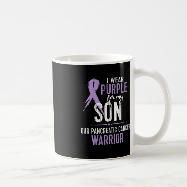 Mug Soutien de sensibilisation au cancer pancréatique  (Droite)