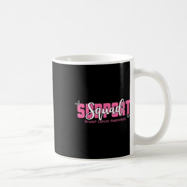 Mug Soutien du guerrier du cancer du sein Équipe du ca (Droite)