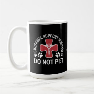 Mug Soutien émotionnel Mari ne pas animaux de compagni