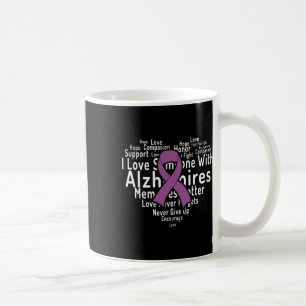 Mug Soutien en ligne pour la sensibilisation à Alzheim
