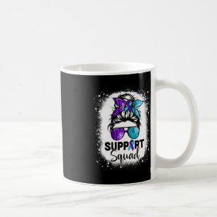 Mug Soutien Équipe Messy Bun Prévention du suicide