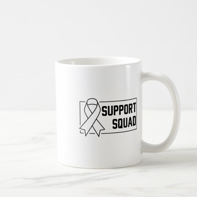 Mug Soutien Équipe Orange Guerrier Crps Sensibilisatio (Droite)