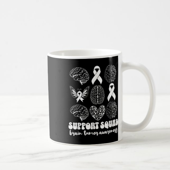 Mug Soutien Escadron Cerveau Mois de sensibilisation à (Droite)