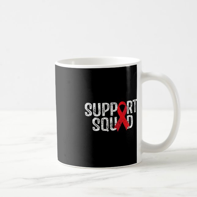 Mug Soutien Escadron Tee Sensibilisation au cancer du  (Droite)