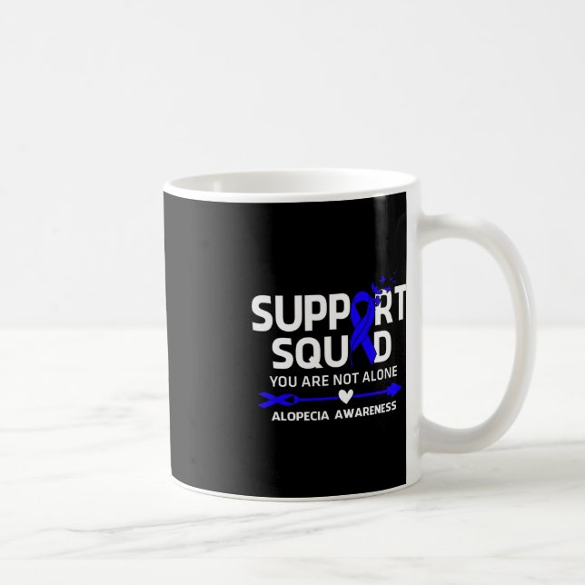 Mug Soutien Guerrier de l'équipe Alopécie (Droite)