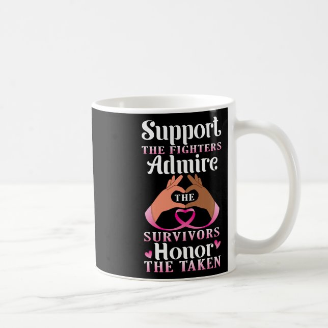 Mug Soutien Les Combattants Admirent Les Survivants Ho (Droite)