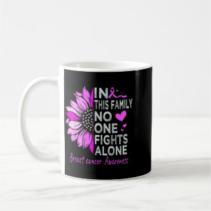 Mug Soutien Ruban de Sensibilisation au Cancer du Sein