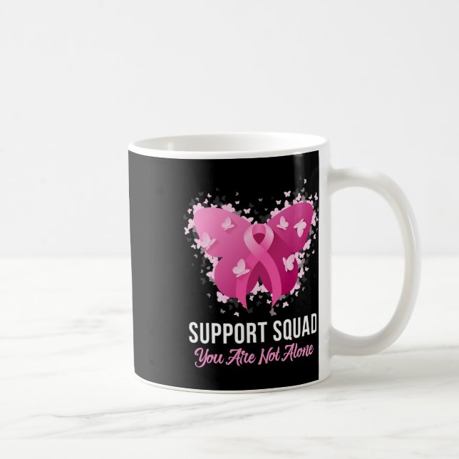 Mug Soutien Squad Sensibilisation au cancer du sein Ru (Droite)