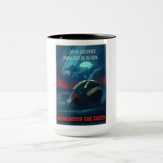 Mug Souvenez-vous du ruisseau - Helldivers 2 (Centre)