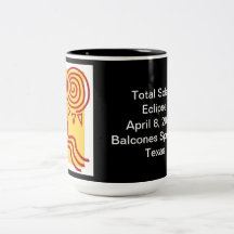 Mug souvenir avec extérieur noir