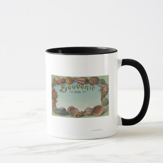 Mug Souvenir De #1 - N'Importe Quelle Ville, N'Importe (Droite)