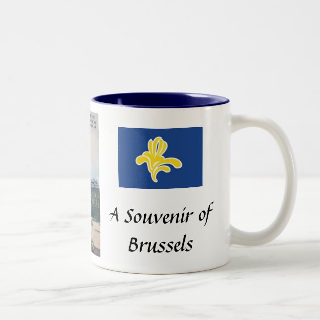 Mug Souvenir de Bruxelles (Droit)