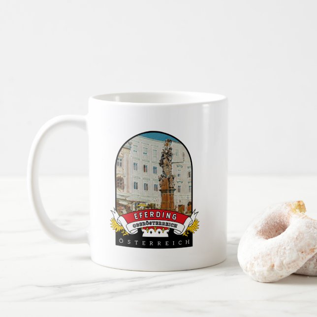Mug Souvenir de l'Autriche (Avec donut)