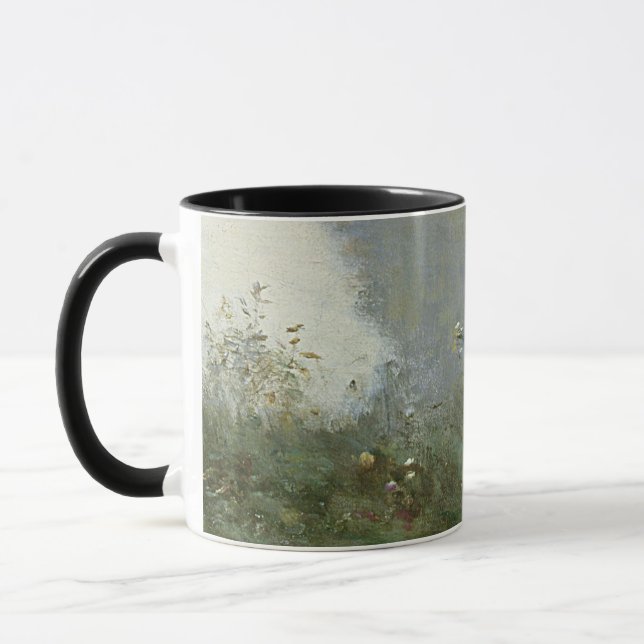 Mug Souvenir de Mortefontaine, 1864 (Gauche)