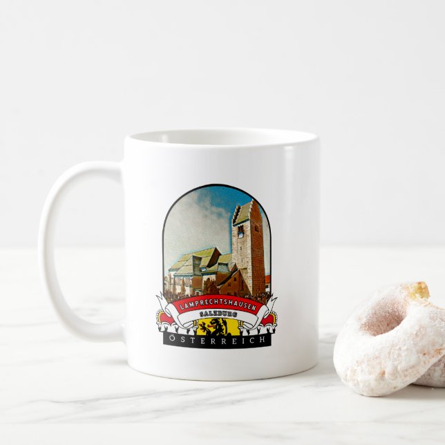 Mug Souvenir de Salzbourg Lamprecht (Avec donut)