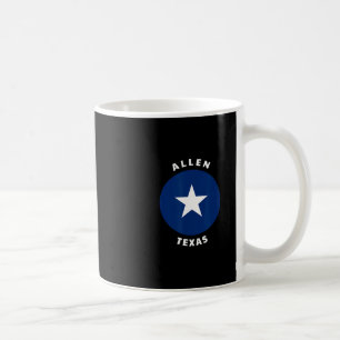 Mug Souvenir de vacances de voyage à Allen Texas Tx Bu