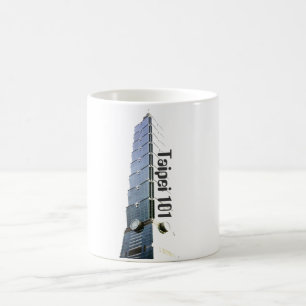 Mug Souvenir de voyage de bâtiment de Taïpeh 101