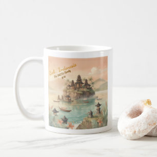 Mug Souvenir de voyage en famille à Bali en Indonésie