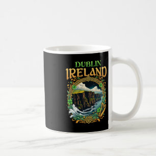 Mug Souvenir d'Irlande Dublin Falaises de la mer Vacan