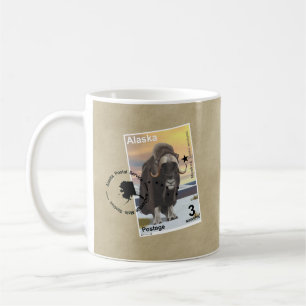Mug Souvenir du timbre de Muskox