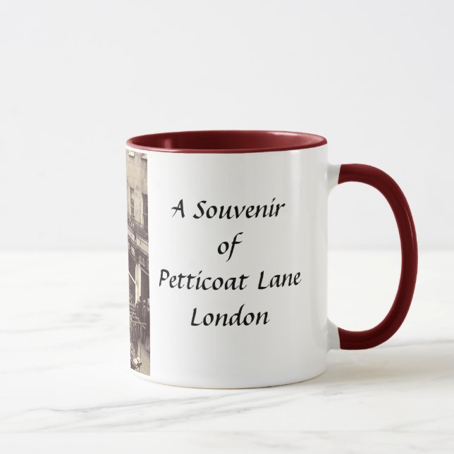 Mug Souvenir - Londres, Petticoat Lane (Droite)