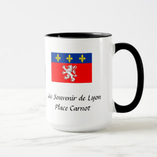 Mug Souvenir - Lyon, France - Place Carnot