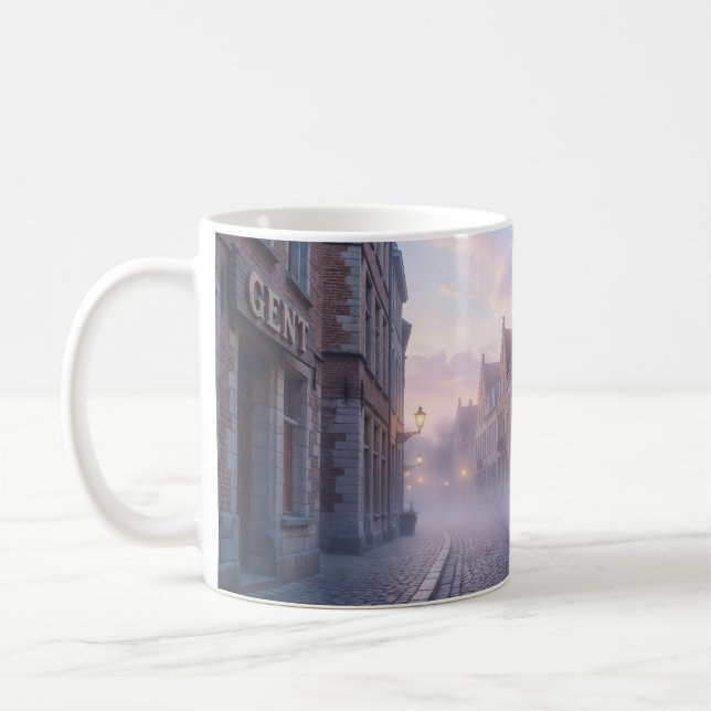 Mug Souvenir Misty Ghent Wonder and Warmth (Gauche)