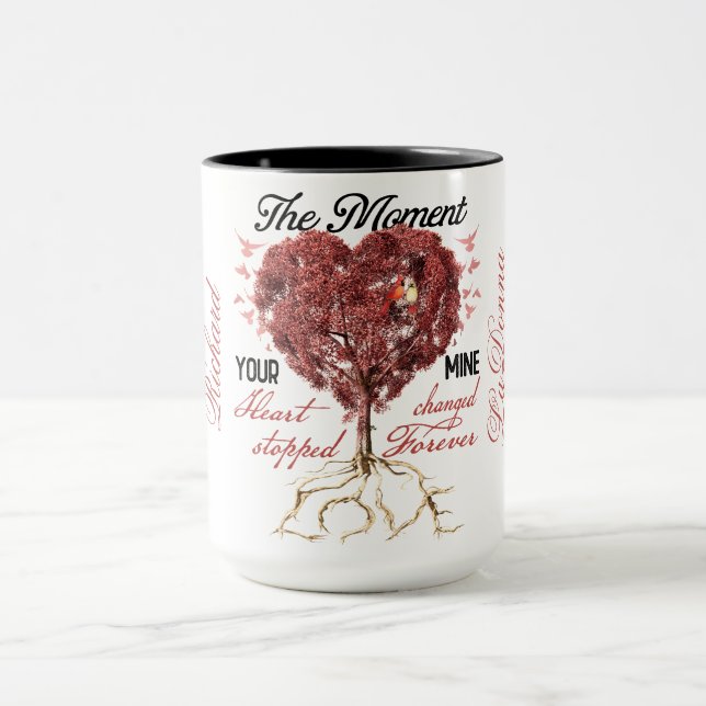 Mug Souvenir personnalisé/deuil/conjoint (Centre)