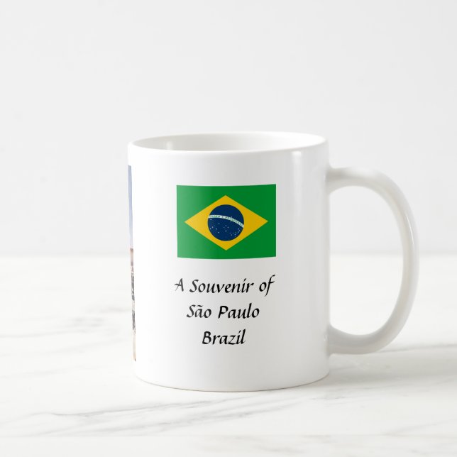 Mug souvenir - Sao Paulo, Brésil (Droite)