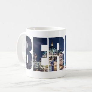 Mug souvenir texte de Berlin
