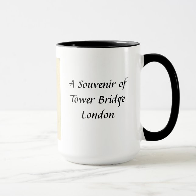 Mug Souvenir - Tower Bridge, Londres (Droite)