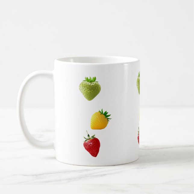 Mug Souvenirs de fraises Graines de douceur entre  (Gauche)