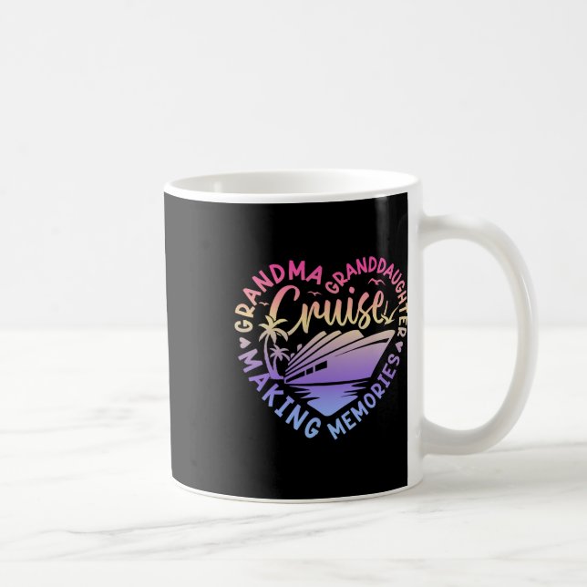 Mug Souvenirs de grand-mère et petite-fille pour des v (Droite)