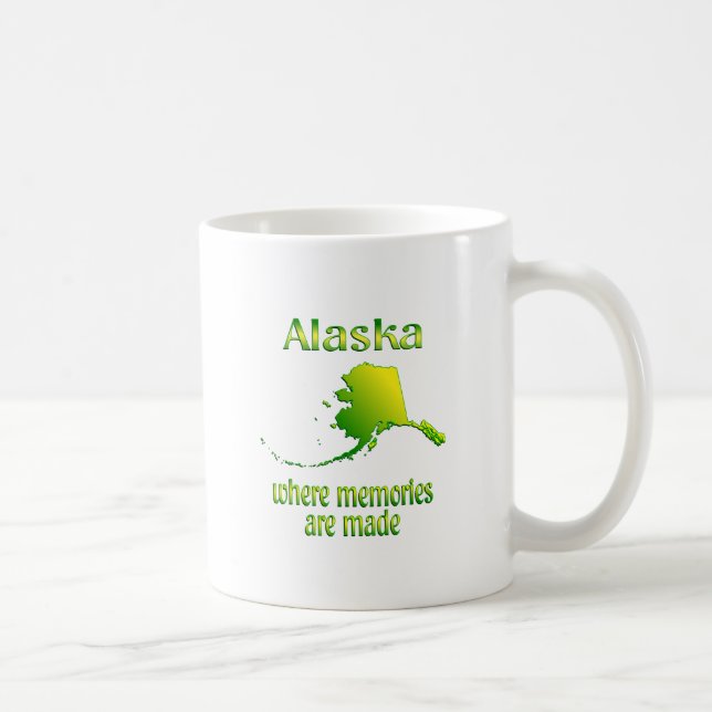 Mug Souvenirs de l'Alaska (Droite)