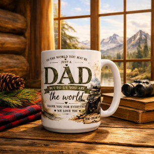 Mug Souvenirs de montagne : Un hommage sincère au papa