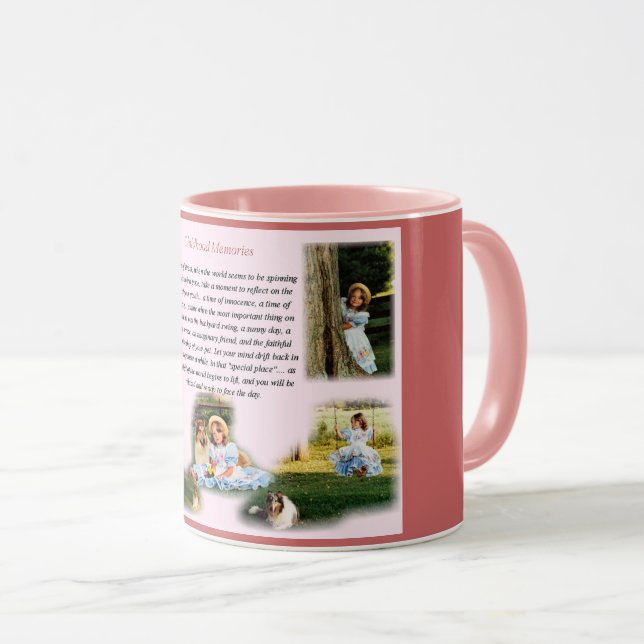Mug Souvenirs d'enfance Inspiration (Devant droit)