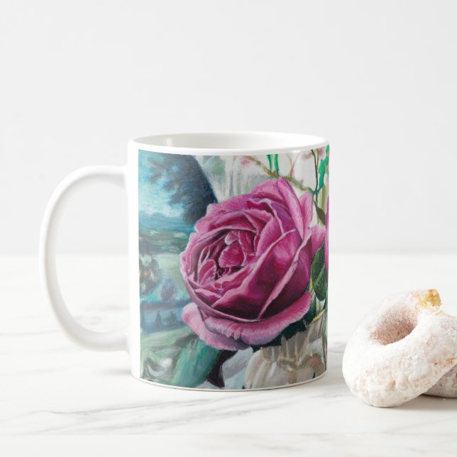 Mug Souvenirs doux baignés dans la lumière du matin -  (Avec donut)