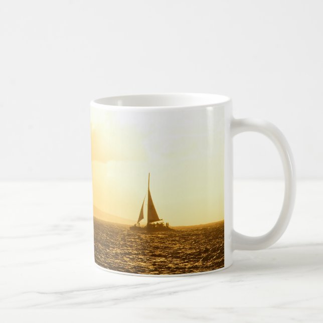 Mug : Souvenirs du coucher du soleil (classique) (Droite)