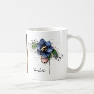 Mug Souvenirs Fleur Bleue